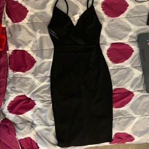 Mini dress black